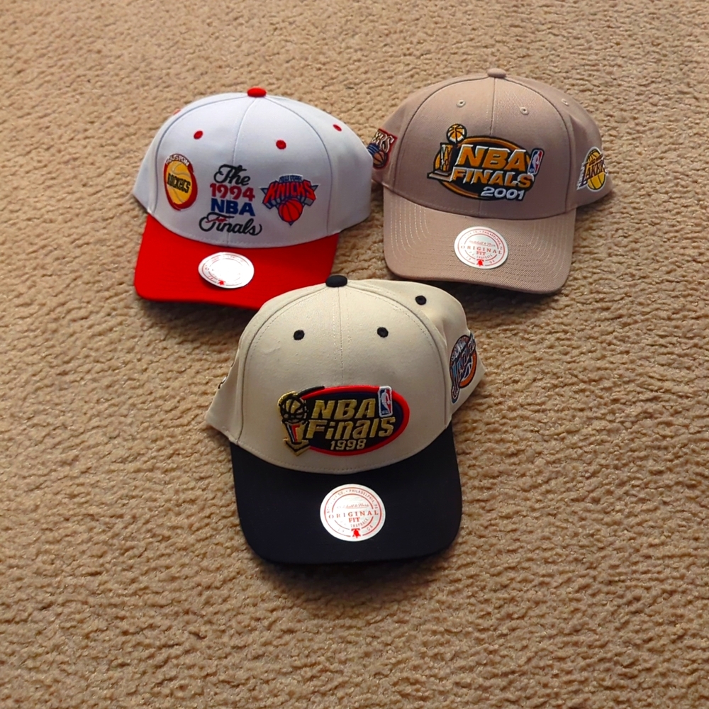 Vintage snapback Mitchell and ness bundle